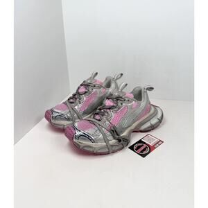 Size 40EU/10W - Balenciaga 3XL Grey Pink Distressed Sneakers💗 NEW/RETAIL $1.2K!